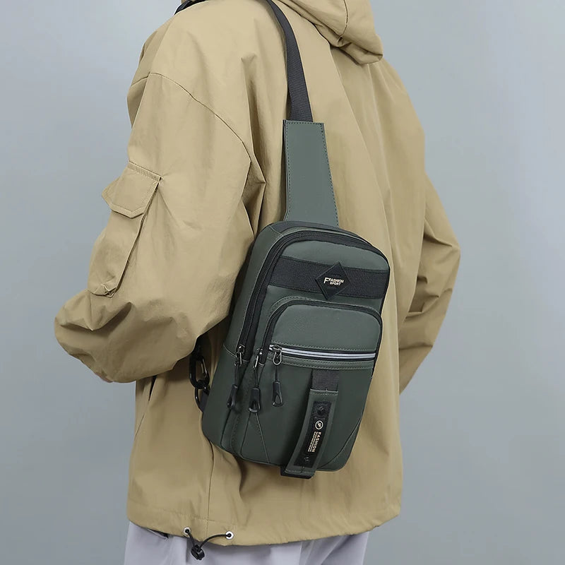 Bag Fashion Casual Waist Packs Male Chest Handbag Bolsa