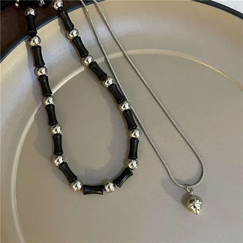 Necklaces Natural Stone Beads Style Jewelry