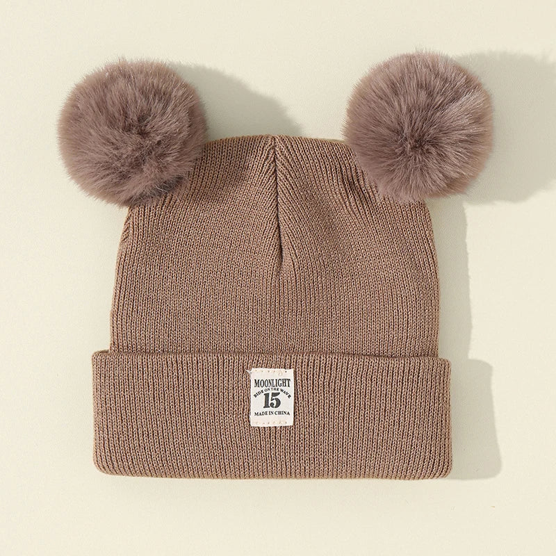 Autumn Winter Baby Warm Knitted Hats
