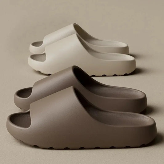 Sandals Summer Fashion Soft Bottom Beach Men Slippers Women's Sandals