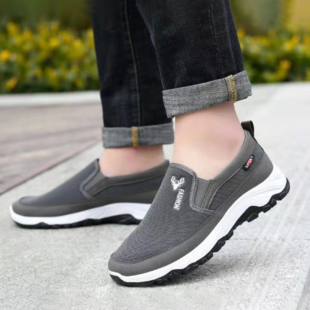 Men Penny Boat Shoes Sports Shoes Breathable Orthopedic Travel