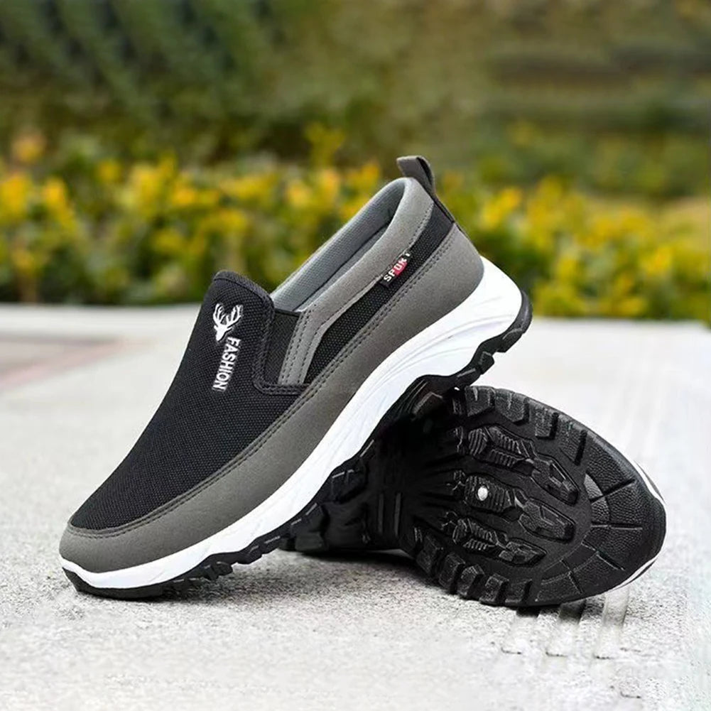 Men Penny Boat Shoes Sports Shoes Breathable Orthopedic Travel