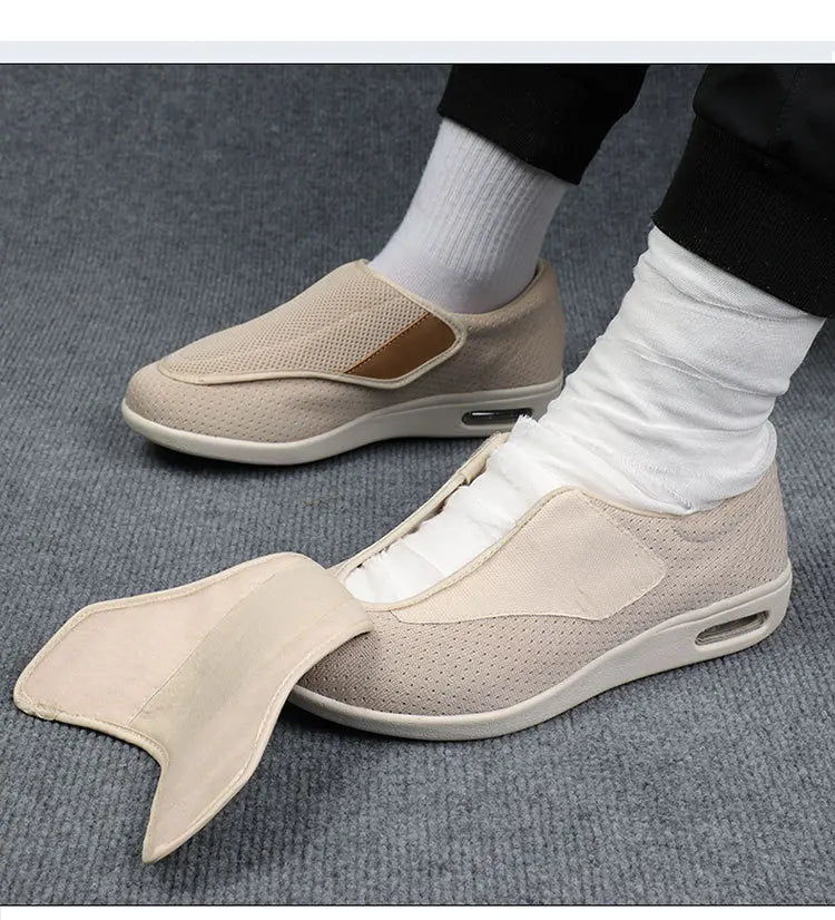 Swollen Shoes Thumb Eversion Adjusting Soft Comfortable Diabetic Shoe Walking Shoes