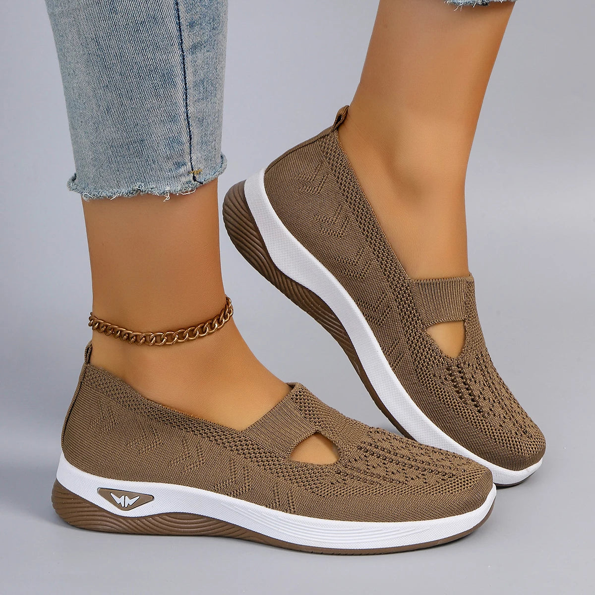 Spring new women's sports shoes, flat shoes