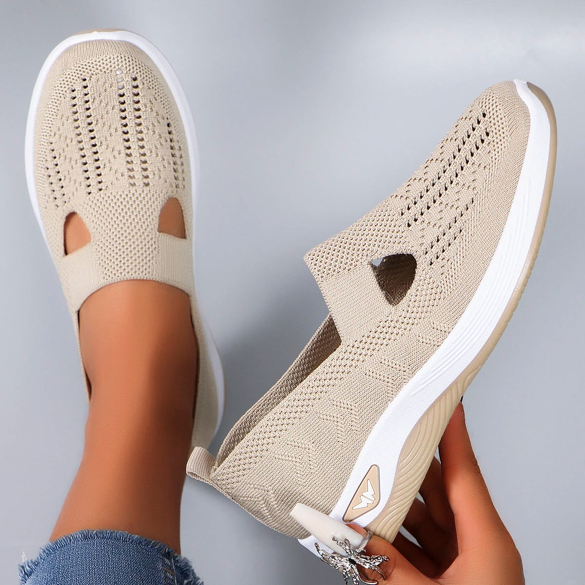 Spring new women's sports shoes, flat shoes