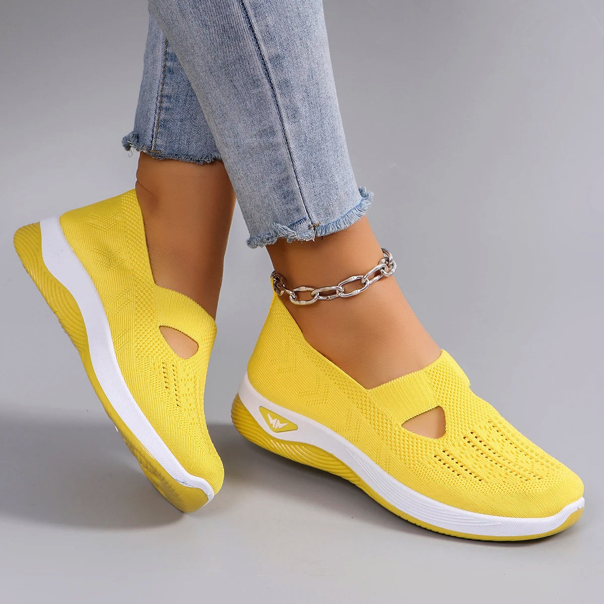 Spring new women's sports shoes, flat shoes