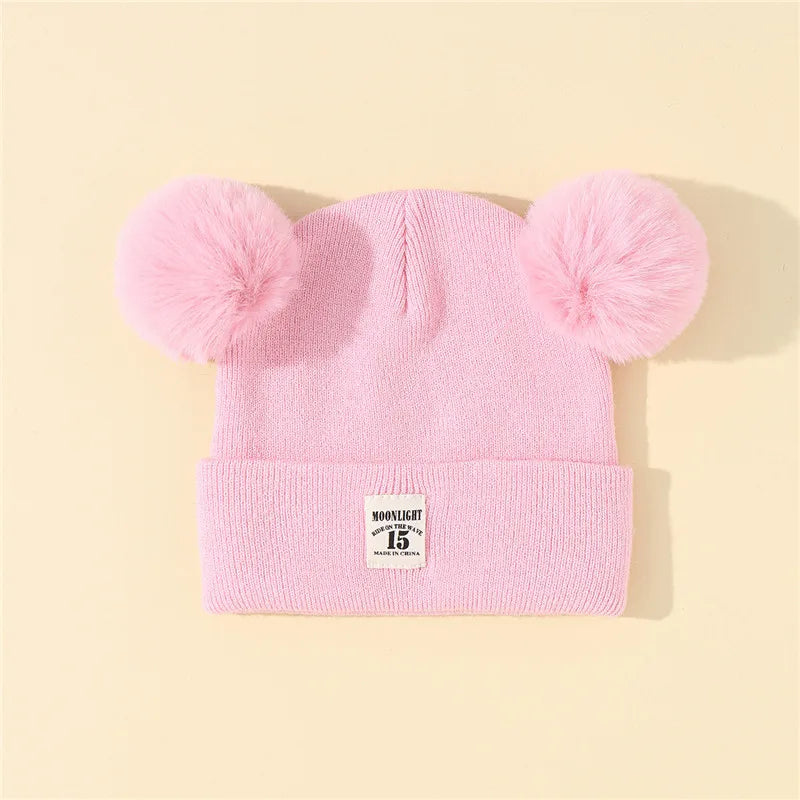 Autumn Winter Baby Warm Knitted Hats
