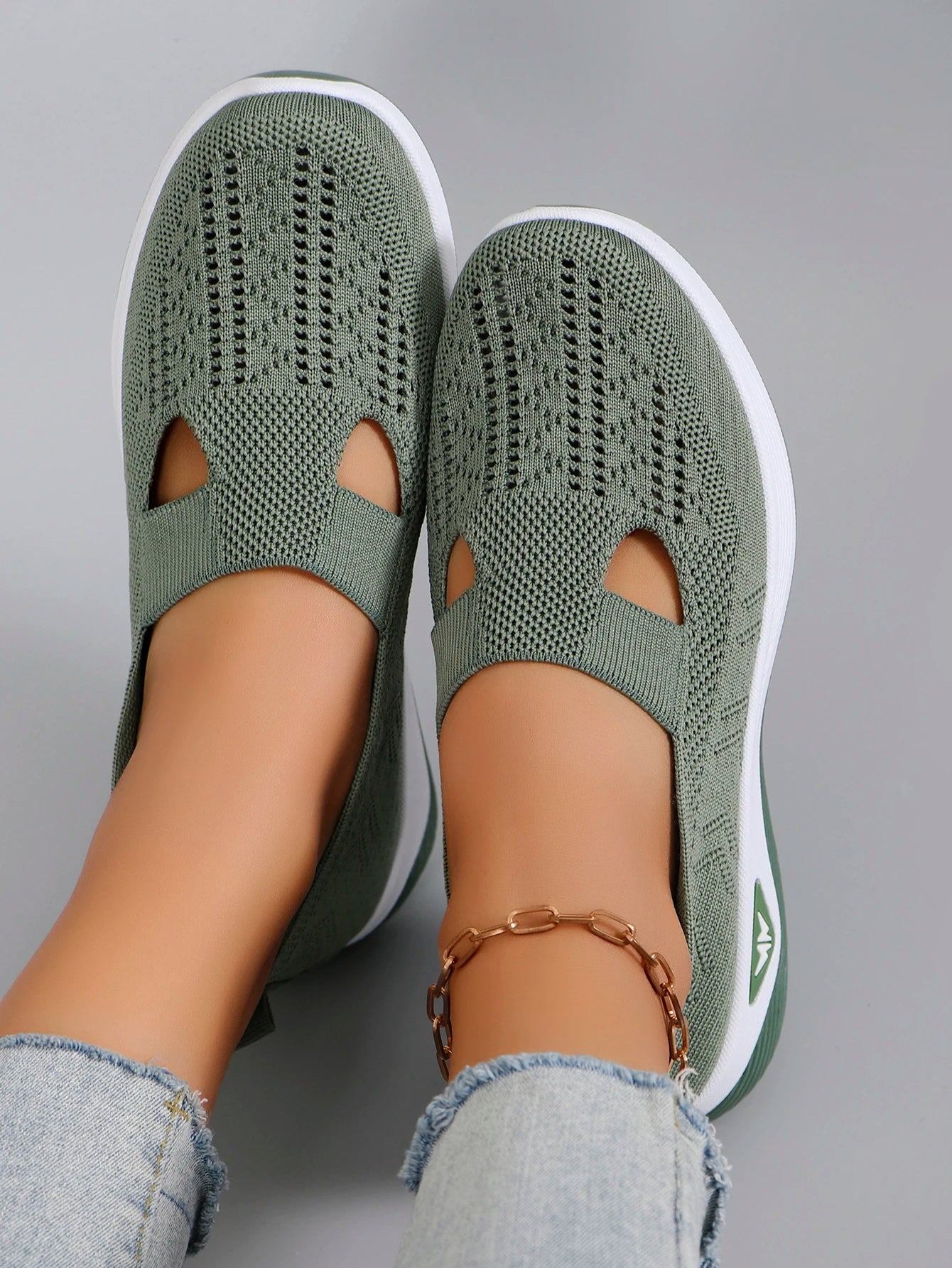Spring new women's sports shoes, flat shoes