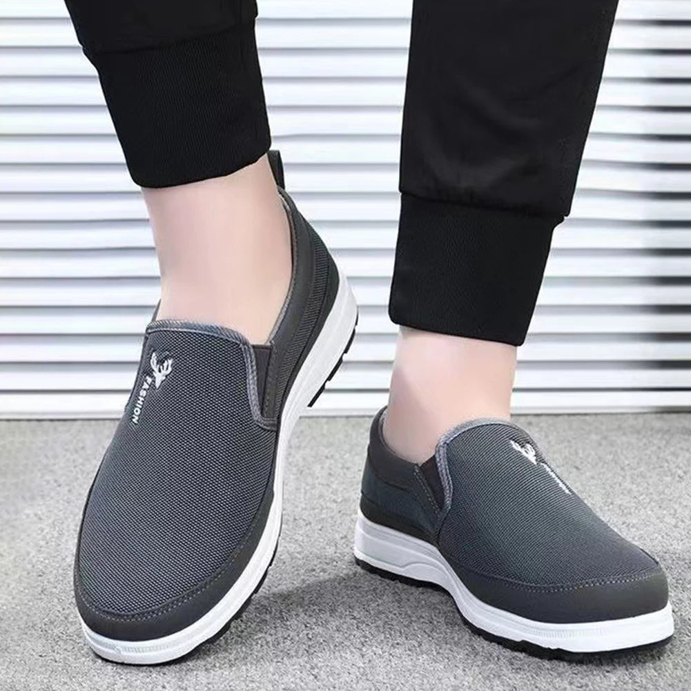 Men Penny Boat Shoes Sports Shoes Breathable Orthopedic Travel