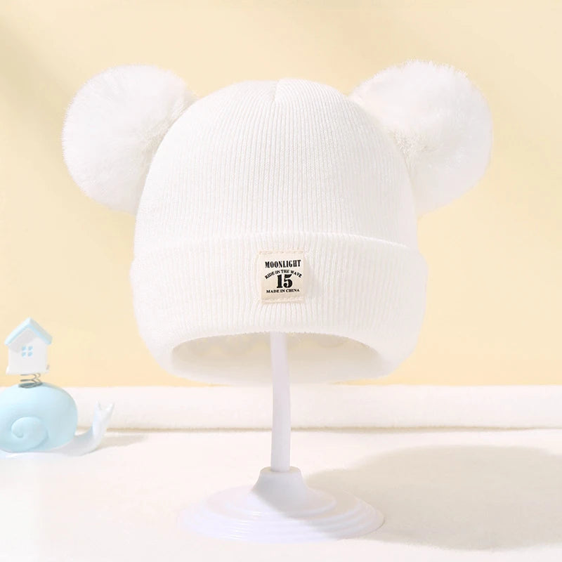 Autumn Winter Baby Warm Knitted Hats