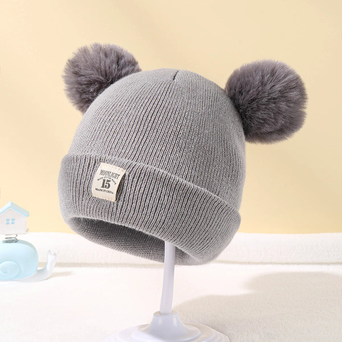 Autumn Winter Baby Warm Knitted Hats