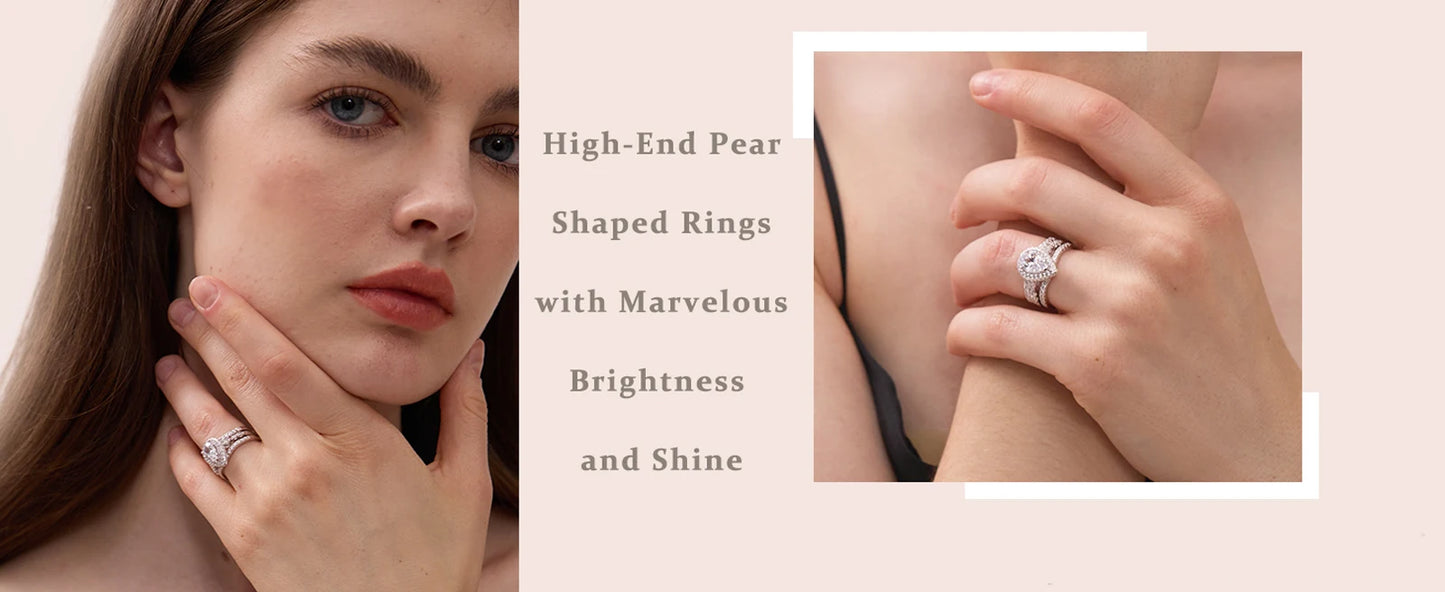 Silver Engagement Ring Enhancer Wedding Band for Women