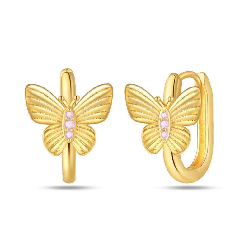 Classic Earrings 925 Silver Stars Moons Jewelry Gift