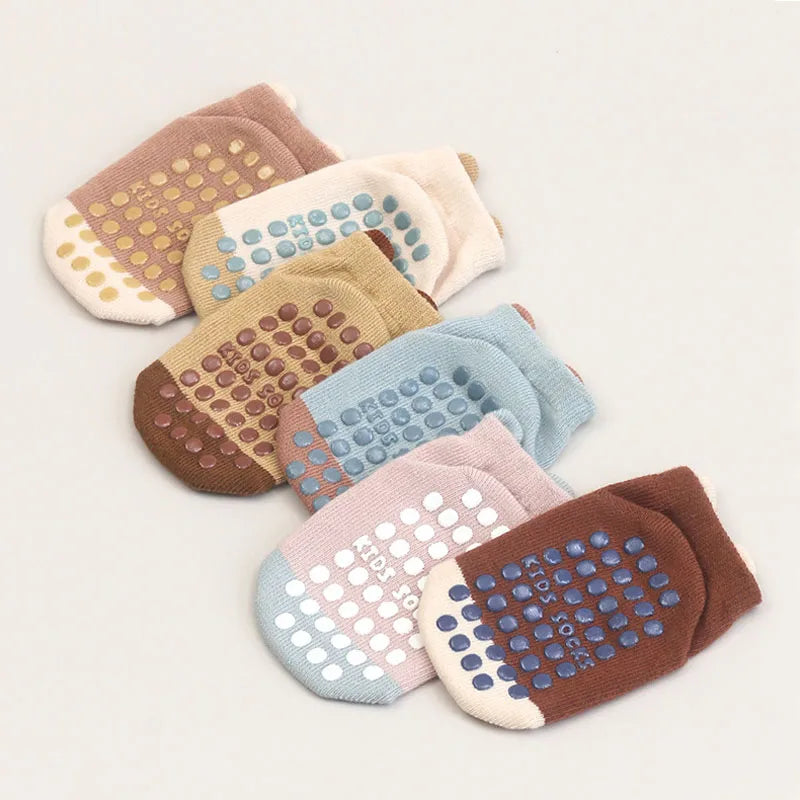 6 Pairs Kids Cotton Socks