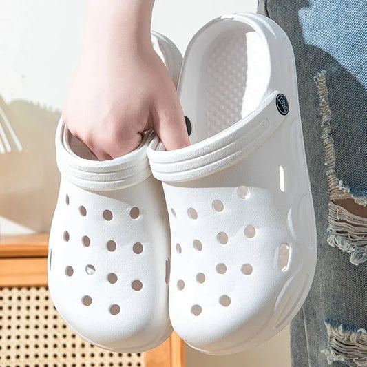 Summer  Sandals Men Lightweight Thick-soled Garden Shoes