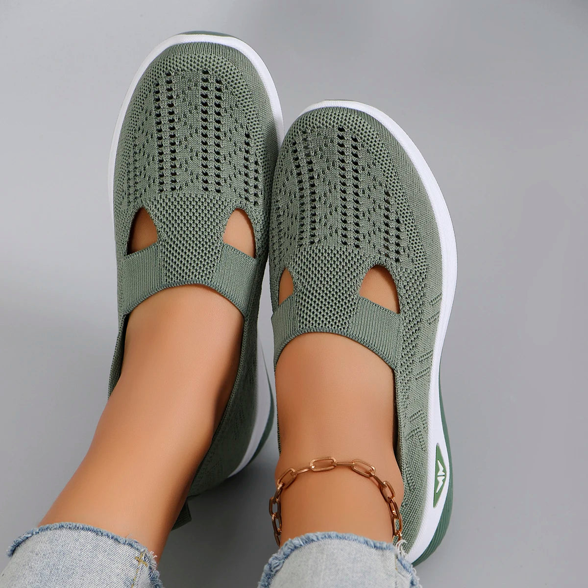 Spring new women's sports shoes, flat shoes