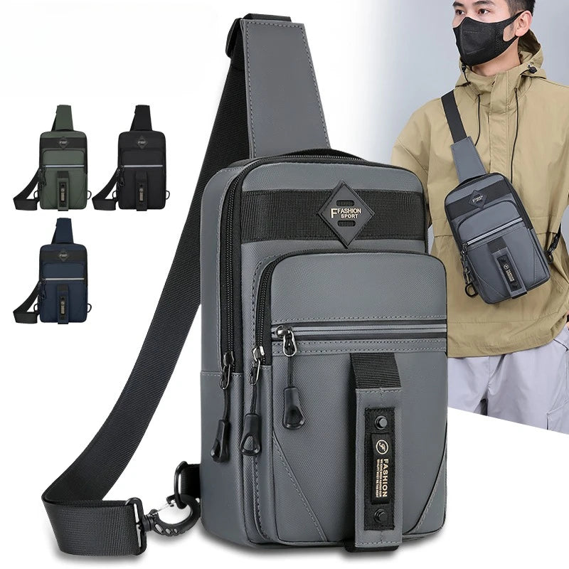 Bag Fashion Casual Waist Packs Male Chest Handbag Bolsa
