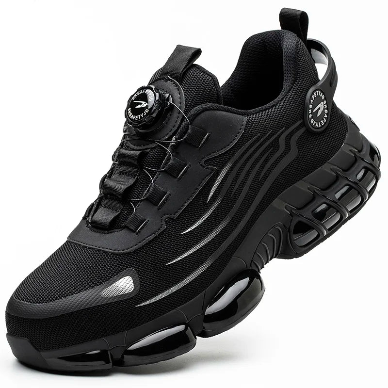 Safety Shoes Men Steel Toe Shoes Puncture-Proof Sneakers Women Non