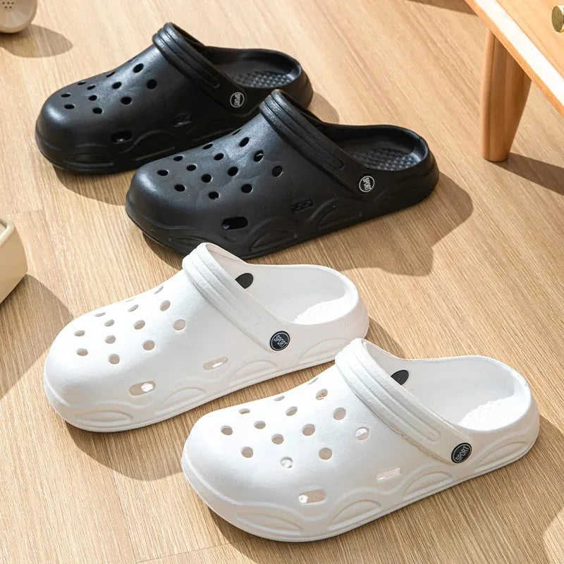 Summer  Sandals Men Lightweight Thick-soled Garden Shoes