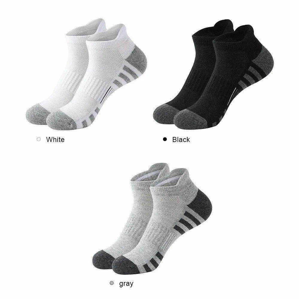 Men Basketball Sports Sock Fashionable Black White