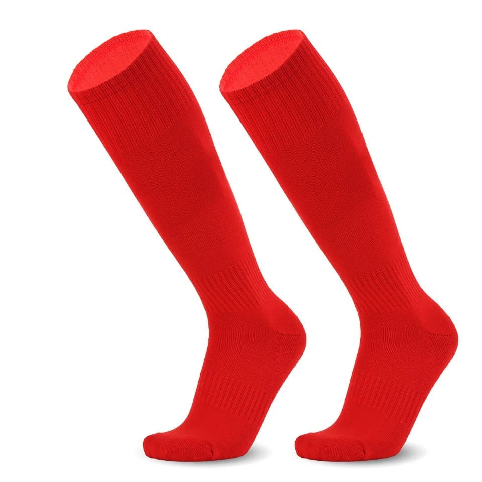 Football Sports Socks Long Knee Cotton Kids