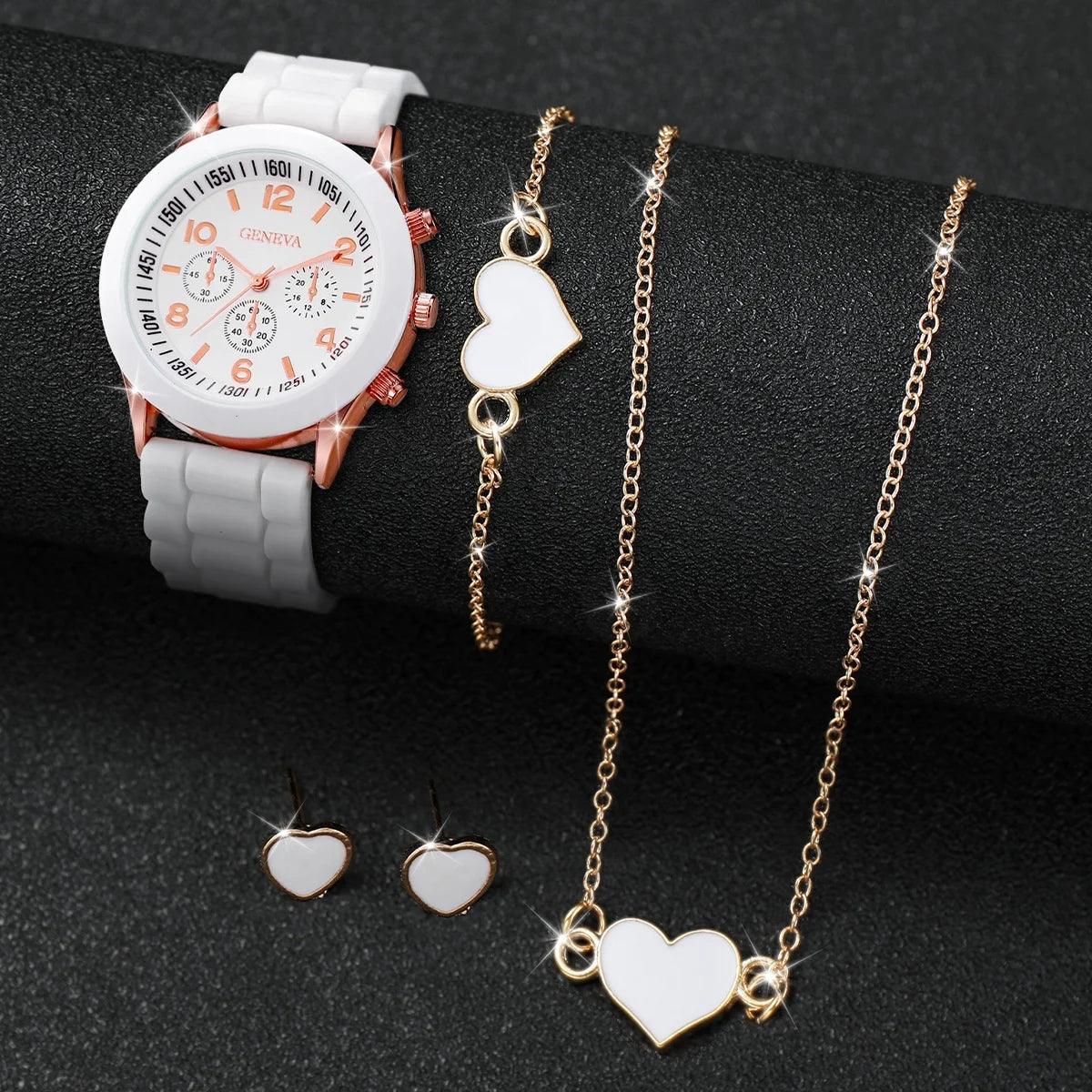 Watches Fashion Silicone Band Women Quartz Watches Jewelry