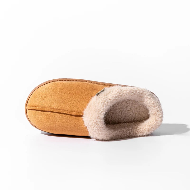 Fashion Women Fluffy Slippers for Autumn and Warm Unisex Slippers for Winter