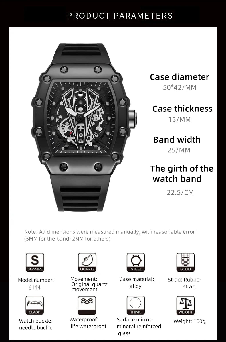 Foreign Trade Watch Large Dial For Men Quartz