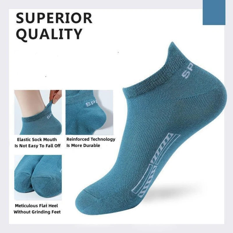 High Quality Men Ankle Socks Breathable Cotton