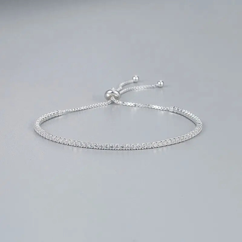 Bracelet Love Elegant Zircon Tennis  Crystal
