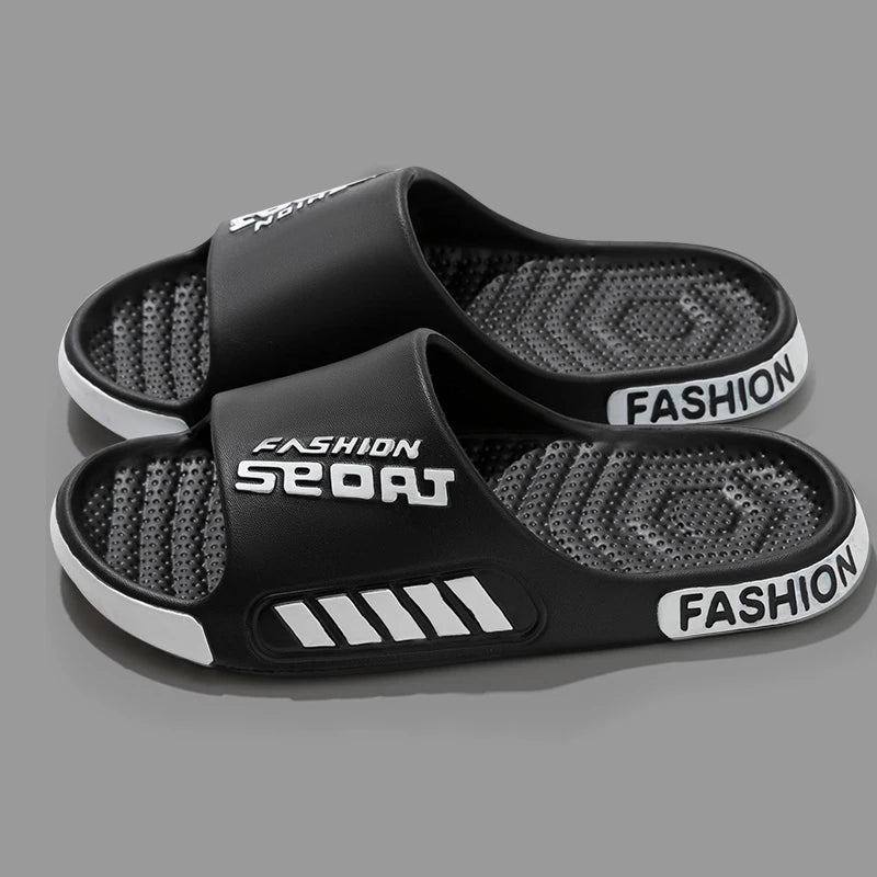 Home Slippers For Women Man Open Toe Trend Slides Couple Light Beach Shoes Sandals