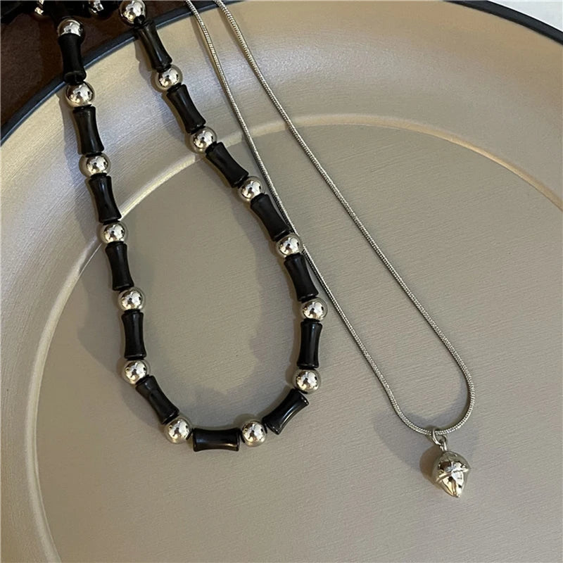 Necklaces Natural Stone Beads Style Jewelry