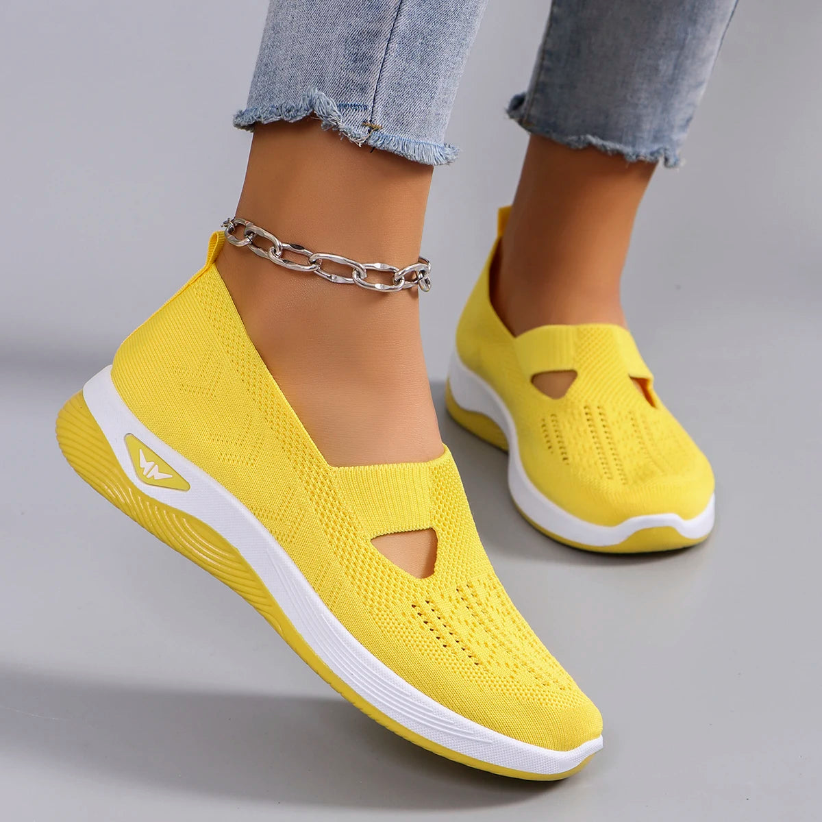 Spring new women's sports shoes, flat shoes