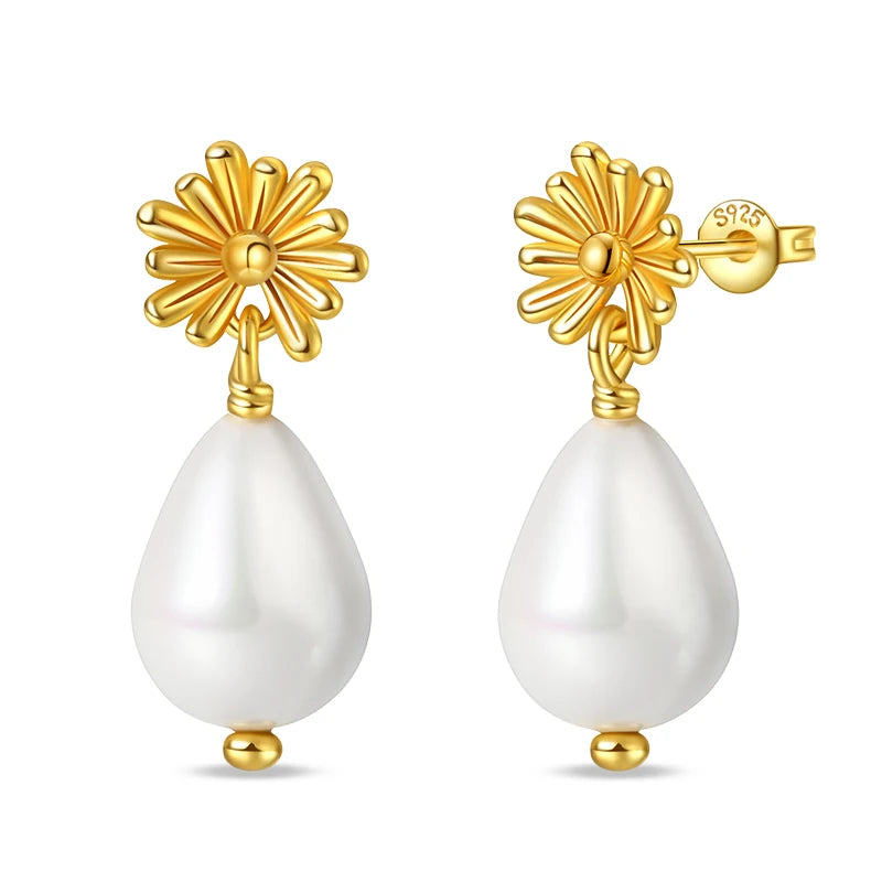 Classic Earrings 925 Silver Stars Moons Jewelry Gift