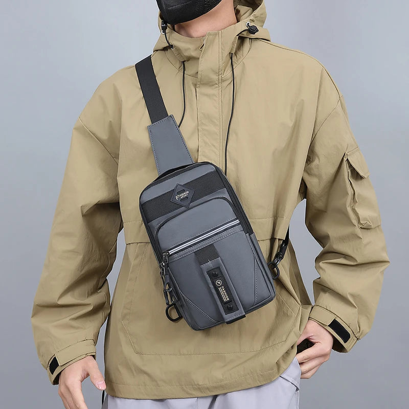 Bag Fashion Casual Waist Packs Male Chest Handbag Bolsa