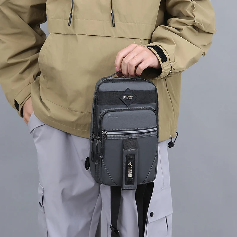 Bag Fashion Casual Waist Packs Male Chest Handbag Bolsa
