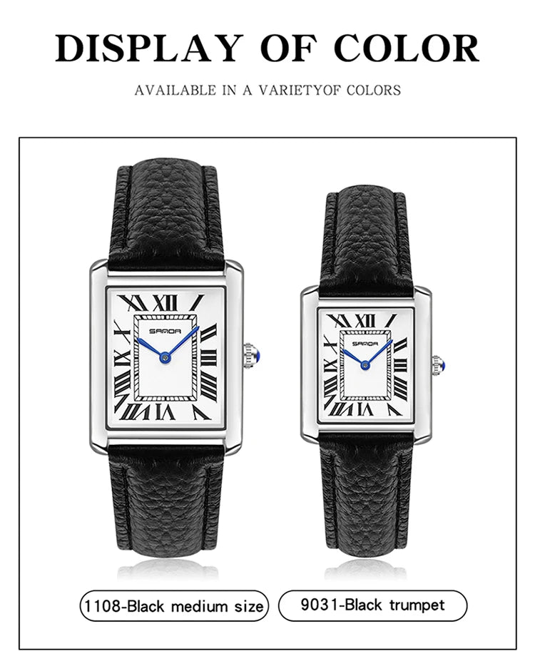 Watch 30M Waterproof Casual Fashion Women Men Quartz