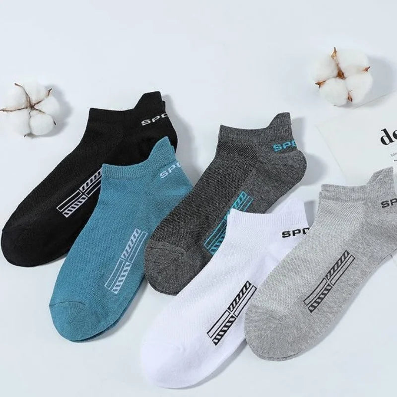 High Quality Men Ankle Socks Breathable Cotton