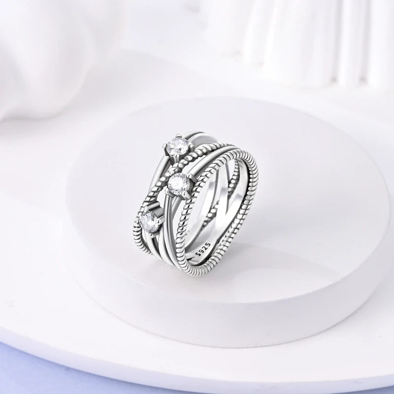 Rings for Women Original 925 Sterling Silver  Jewelry