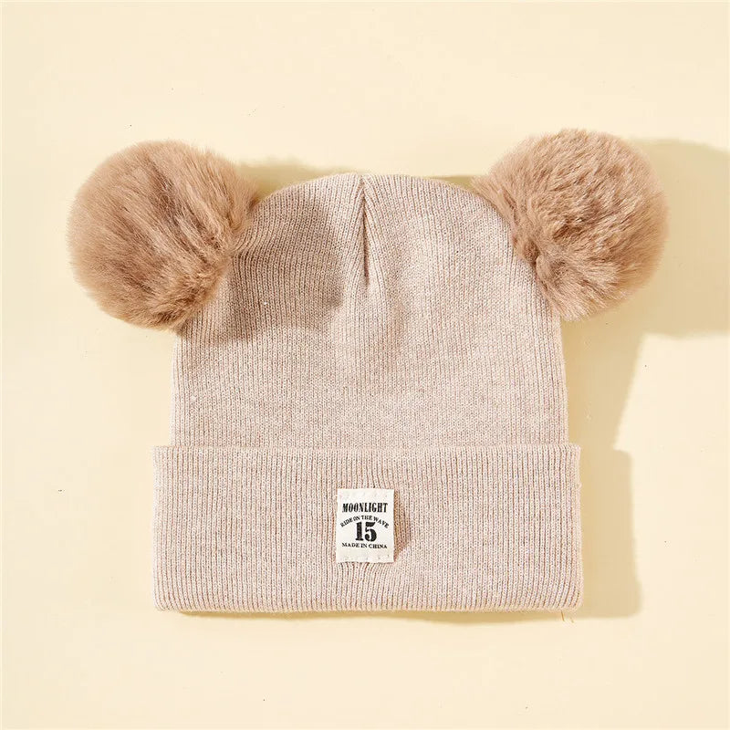 Autumn Winter Baby Warm Knitted Hats