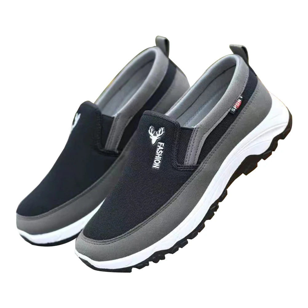 Men Penny Boat Shoes Sports Shoes Breathable Orthopedic Travel